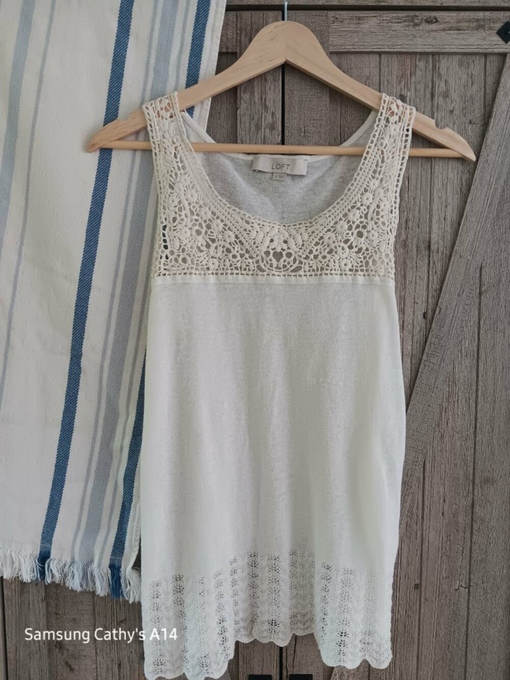 Loft Crochet Camisole